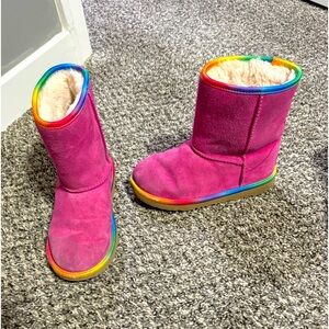 Pink UGG boots